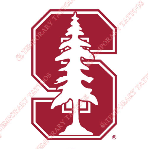 Stanford Cardinal Customize Temporary Tattoos Stickers NO.6377